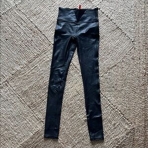 Spanx faux leather leggings